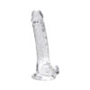 loving-joy-7-inch-dildo-with-balls-clear-3 Loving Joy 7 Inch Dildo with Balls Clear