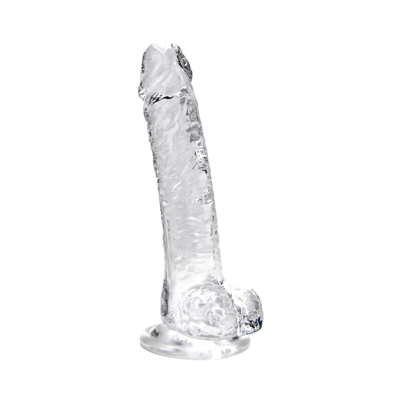 loving-joy-7-inch-dildo-with-balls-clear-3 Loving Joy 7 Inch Dildo with Balls Clear