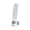 loving-joy-7-inch-dildo-with-balls-clear-4 Loving Joy 7 Inch Dildo with Balls Clear