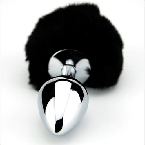 n10422-furry-fantasy-black-bunny-tail-3_1-1 Furry Fantasy Black Bunny Tail Butt Plug