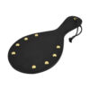 n10783-bound-nubuck-leather-paddle-with-brass-stud-detail_1 Bound Noir Nubuck Leather Paddle with Brass Stud Detail