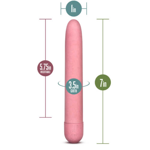n10844-gaia-biodegrable-eco-vibrator-pink-6 Gaia Biodegradable Eco Vibrator Pink
