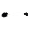 Bound to Please Silicone Heart Shaped Crop with Feather Tickler