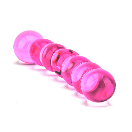 n11032-spectrum-ribbed-glass-dildo-wr-2 Spectrum Ribbed Glass Dildo