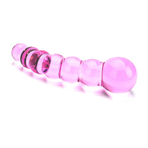 n11032-spectrum-ribbed-glass-dildo-wr-5 Spectrum Ribbed Glass Dildo