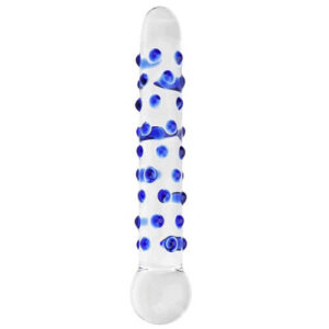n11034-spectrum-nubby-textured-glass-dildo-1 Spectrum Nubby Textured Glass Dildo