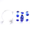 Spectrum Nubby Textured Glass Dildo