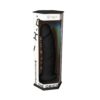 SilexD 9 inch Realistic Girthy Silicone Dual Density Dildo with Suction Cup Black