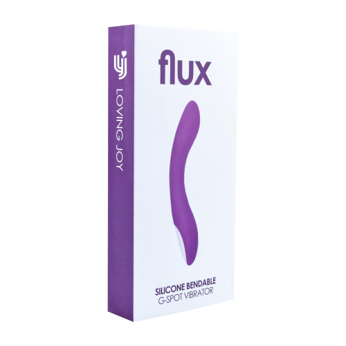 n11136-loving-joy-flux-silicone-bendable-g-spot-vibrator-pkg-1 Loving Joy FLUX Silicone Bendable G-Spot Vibrator