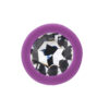 Loving Joy Jewelled Silicone Butt Plug Purple -Small