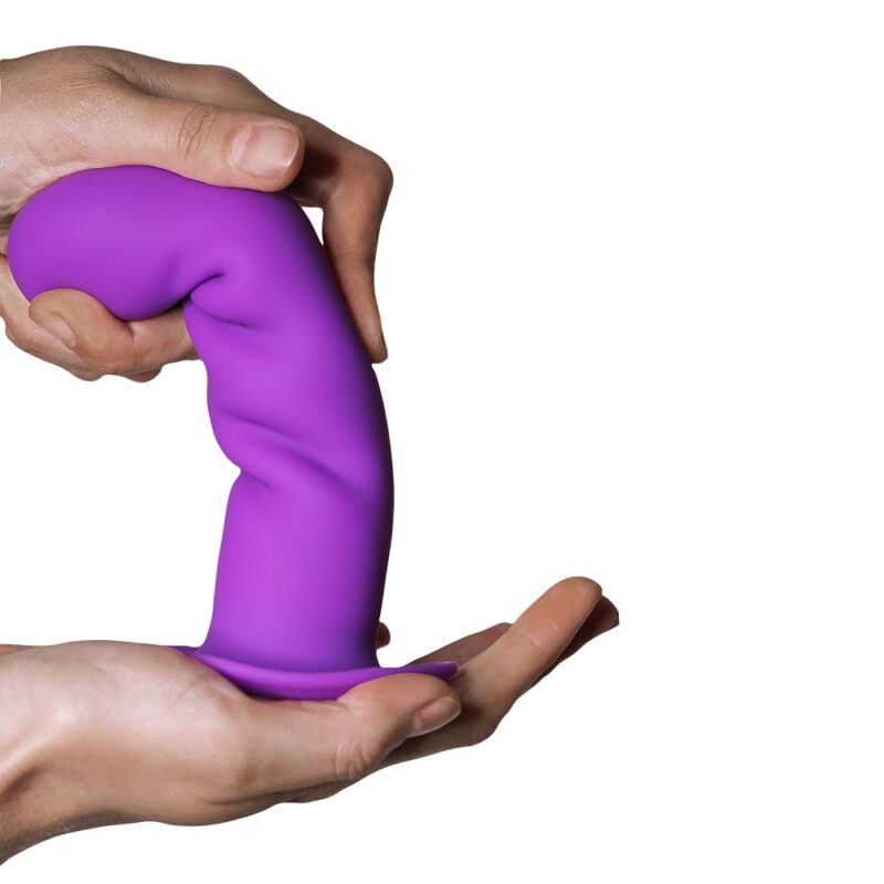 n11319-cushioned-core-scup-ribbed-silicone-dildo-7inch-3 Adrien Lastic Cushioned Core Suction Cup Ribbed Silicone Dildo 7 Inch
