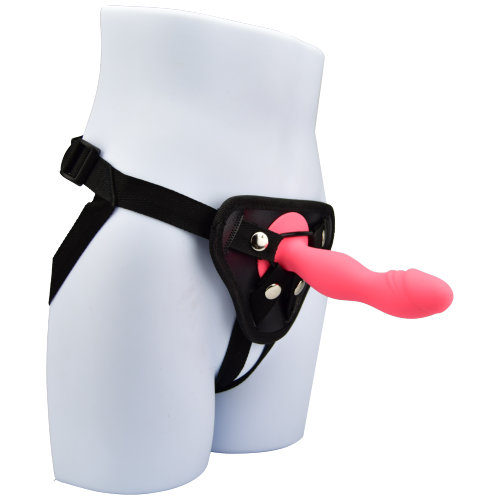n11537-loving-joy-6-inch-silicone-dildo-with-suction-cup-pink-4 Loving Joy 6 Inch Silicone Dildo with Suction Cup Pink