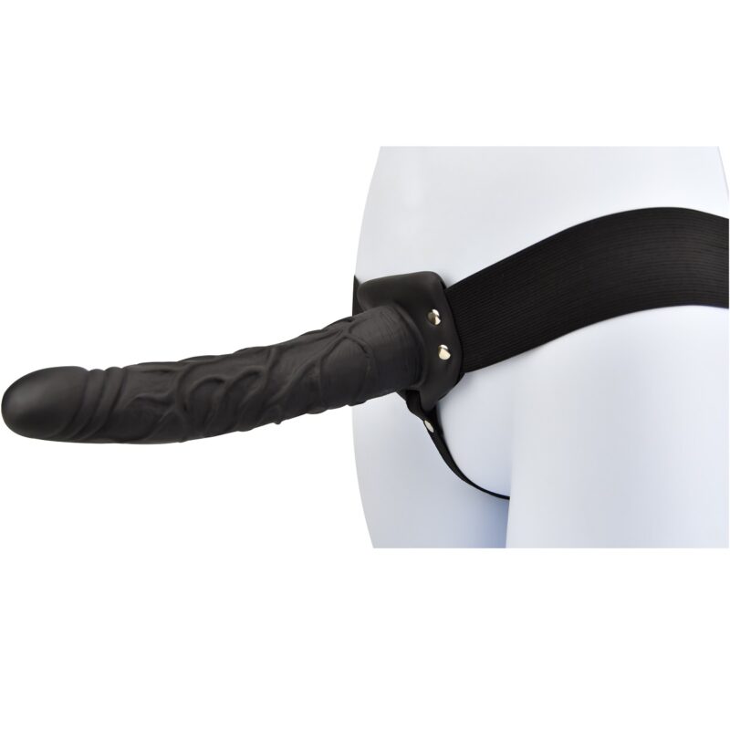 n11681-loving-joy-9-inch-hollow-strap-on-black-1 Loving Joy 9 Inch Hollow Strap On Black