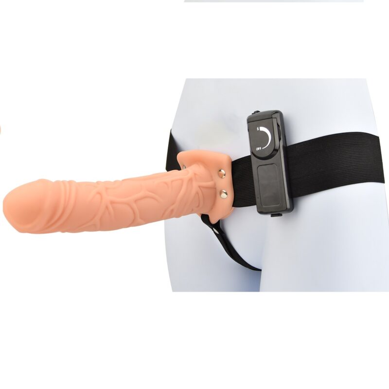 n11682-loving-joy-8-inch-vibrating-hollow-strap-on-vanilla-1 Loving Joy 8 Inch Vibrating Hollow Strap On Vanilla