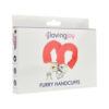 Loving Joy Furry Handcuffs Red