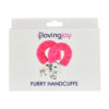 Loving Joy Furry Handcuffs Pink