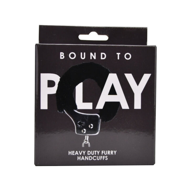 n11850-bound-to-play-heavy-duty-furry-handcuffs-black-pkg Bound to Play. Heavy Duty Furry Handcuffs Black