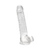 n12187-loving-joy-8-inch-dildo-with-balls-clear Loving Joy 8 Inch Dildo with Balls Clear