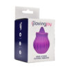 Loving Joy Rose Licking Clitoral Vibrator Purple