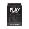 Bound to Play Kitty Cat Face Mask Black