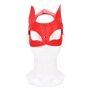 n12284-bound-to-play-kitty-cat-face-mask-red Bound to Play Kitty Cat Face Mask Red