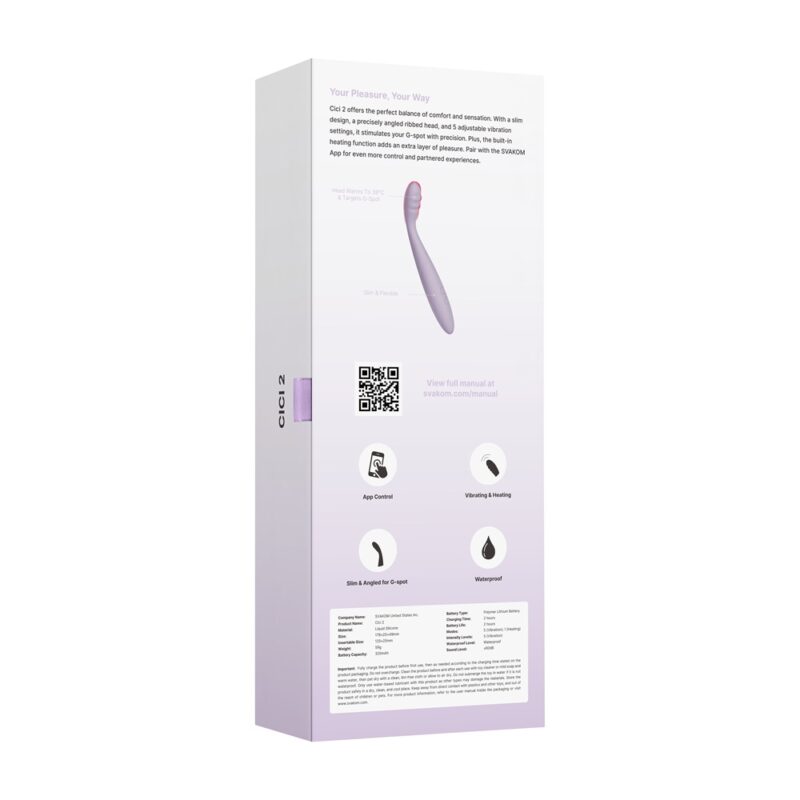 Svakom Cici 2 Flexible Head Slim Vibrator