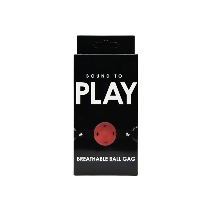 n12448-bound-to-play-breathable-ball-gag-red Bound to Play Breathable Ball Gag Red