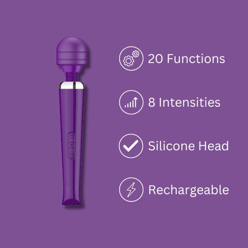 n12460-loving-joy-rechargeable-magic-wand-vibrator-purple-faq-1 Loving Joy Rechargeable Magic Wand Vibrator Purple