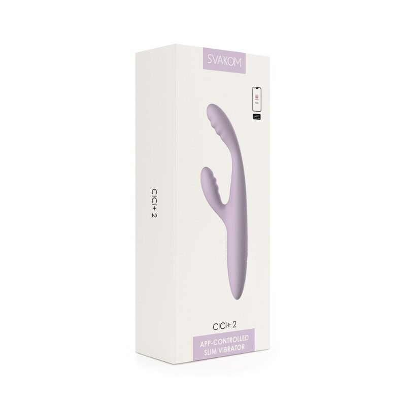n12555-svakom-cici2-app-controlled-slim-rabbit-vibrator-8 Svakom Cici+ 2 App Controlled Slim Rabbit Vibrator