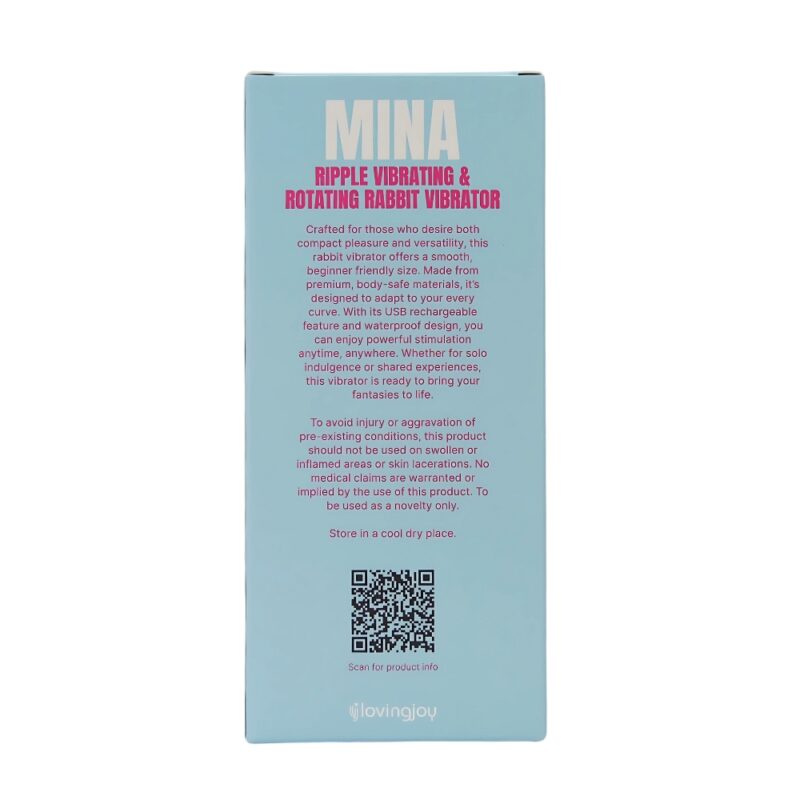 Mina Ripple Vibrating & Rotating Rabbit Vibrator
