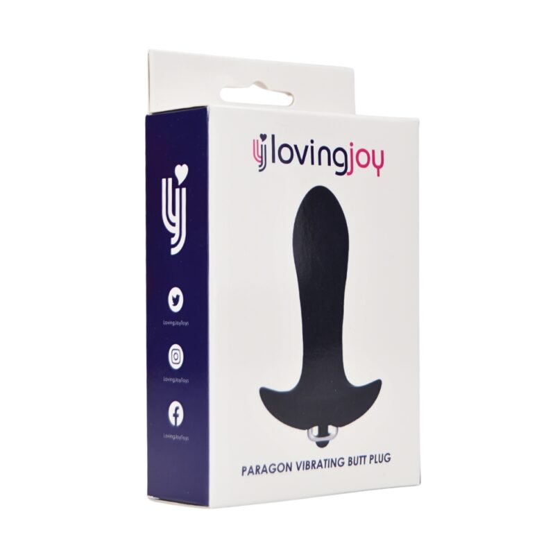 n12729-loving-joy-paragon-7-function-vibrating-butt-plug-pkg-1 Loving Joy Paragon 7 Function Vibrating Butt Plug