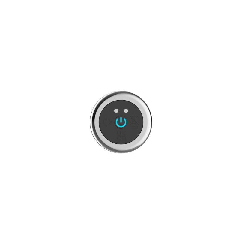 Toosh Remote Controlled Metal Vibrating Butt Plug