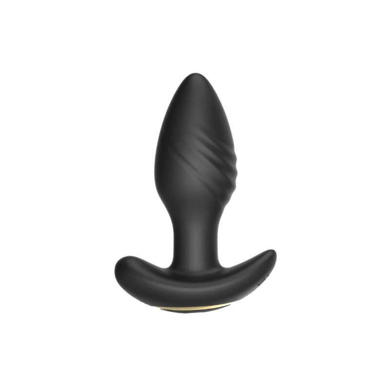 n12804-toosh-remote-controlled-silicone-rotating-and-vibrating-butt-plug-2 Toosh Remote Controlled Silicone Rotating & Vibrating Butt Plug