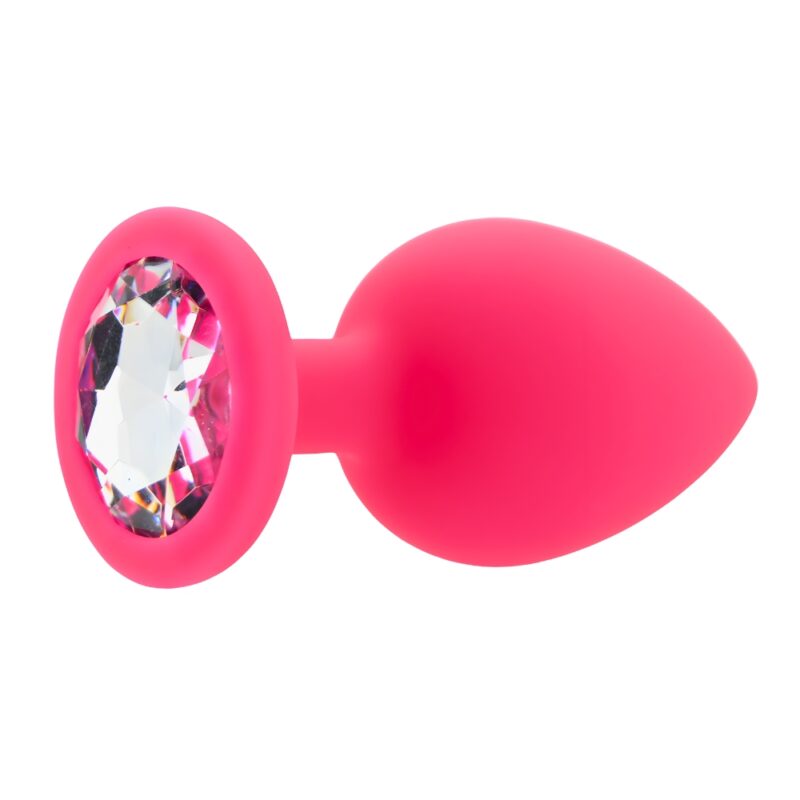 n12807-toosh-pink-silicone-butt-plug-large-2 Toosh Pink Silicone Butt Plug Large