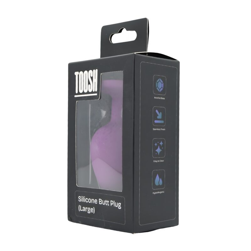 n12810_-toosh-purple-silicone-butt-plug-large-pkg-2 Toosh Purple Silicone Butt Plug Large