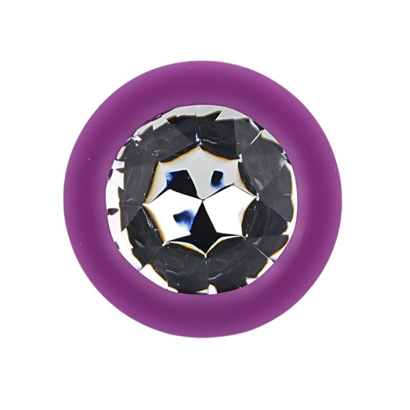 n12810_-toosh-purple-silicone-butt-plug-large-stone Toosh Purple Silicone Butt Plug Large