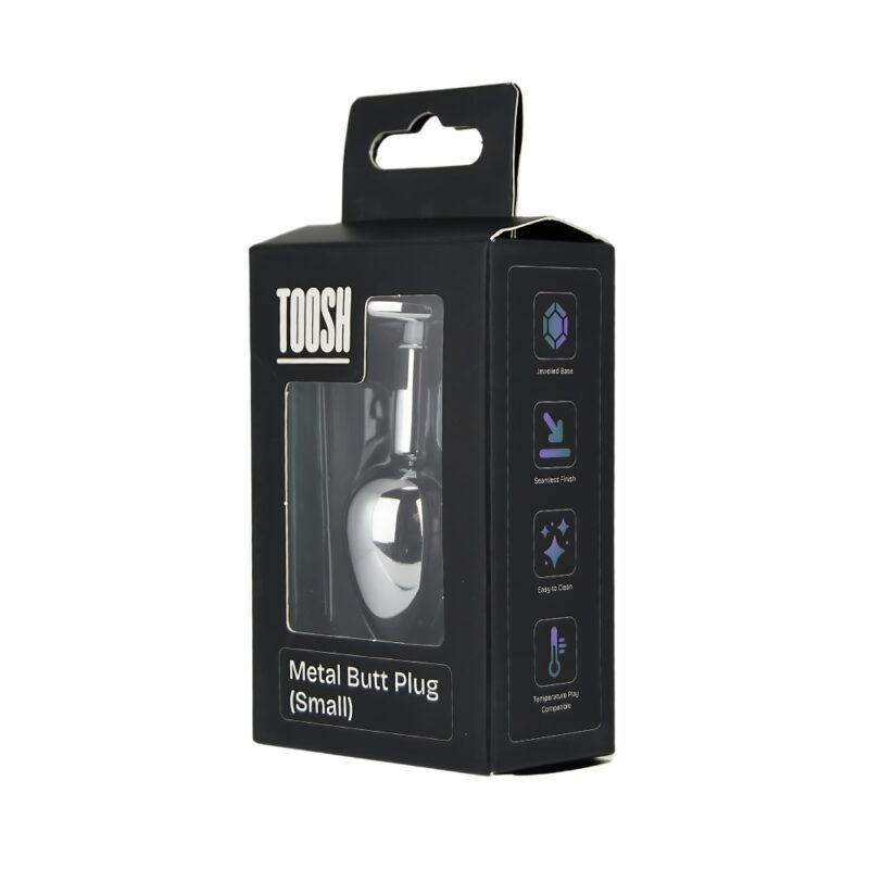 n12820-toosh-silver-metal-butt-plug-small-red-stone-pkg-1 Toosh Silver Metal Butt Plug Small Red Stone