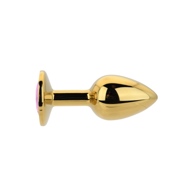 n12829-toosh-gold-metal-butt-plug-small-pink-stone-1 Toosh Gold Metal Butt Plug Small Pink Stone