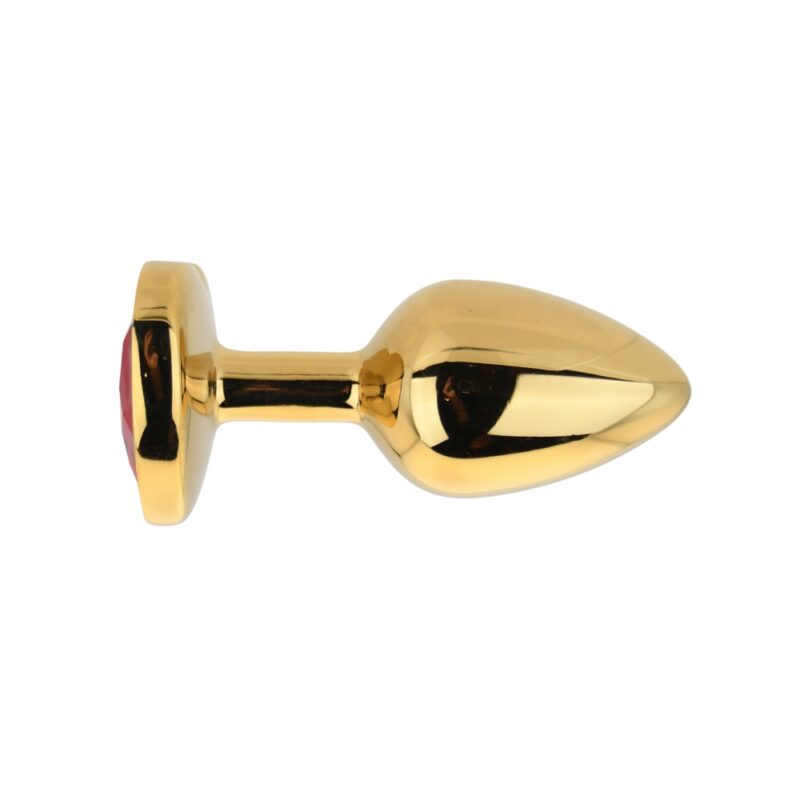 n12835-toosh-heart-shaped-gold-with-red-stone-small-1 Toosh Heart Shaped Gold Butt Plug with Red Stone Small
