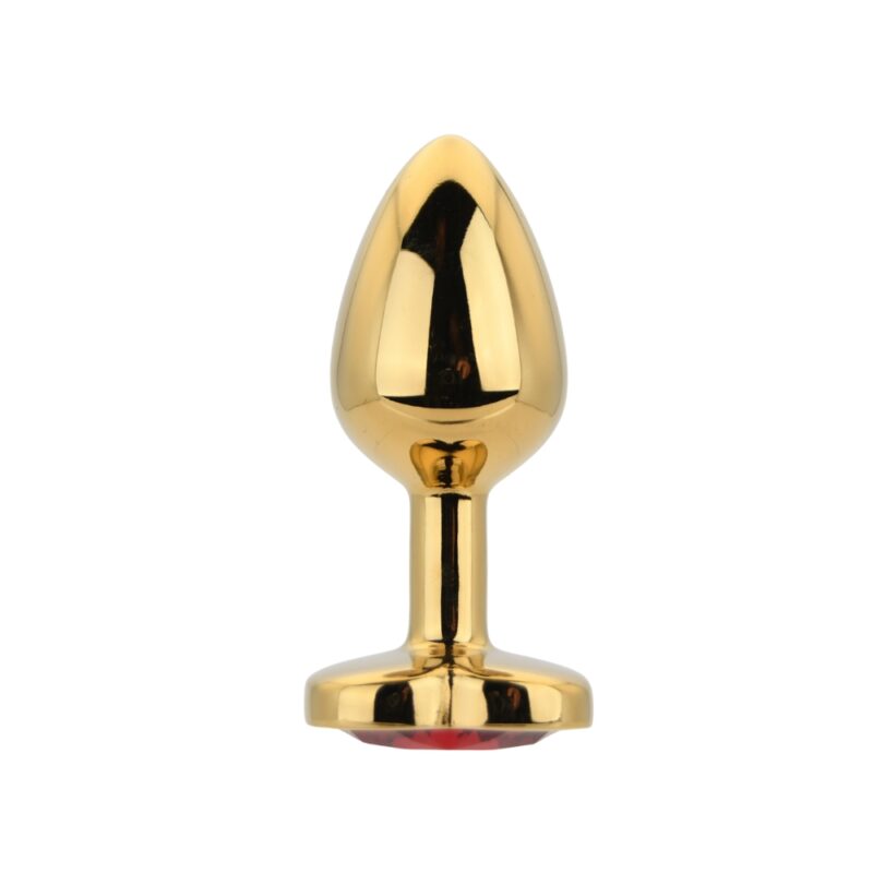 n12835-toosh-heart-shaped-gold-with-red-stone-small Toosh Heart Shaped Gold Butt Plug with Red Stone Small