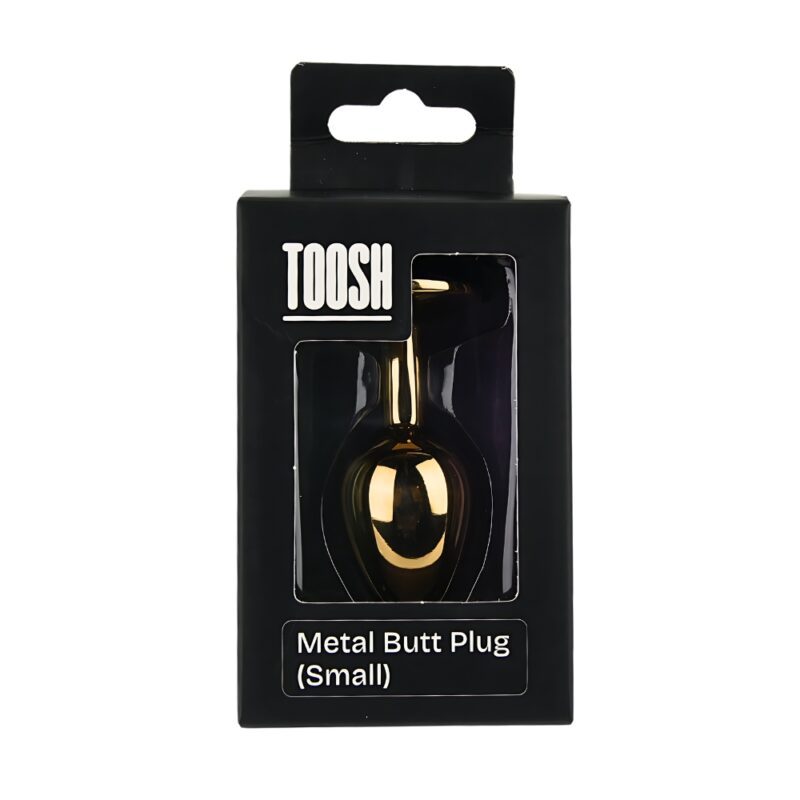 n12835-toosh-heart-shaped-gold-with-red-stone-small-pkg Toosh Heart Shaped Gold Butt Plug with Red Stone Small