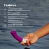 LELO Gigi 3 App Controlled G-Spot Vibrator Deep Rose