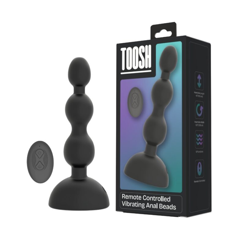 n12953-toosh-remote-controlled-vibrating-anal-beads Toosh Remote Controlled Vibrating Anal Beads