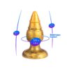 SilexD Fantasy Collection Goldy Butt Plug Medium