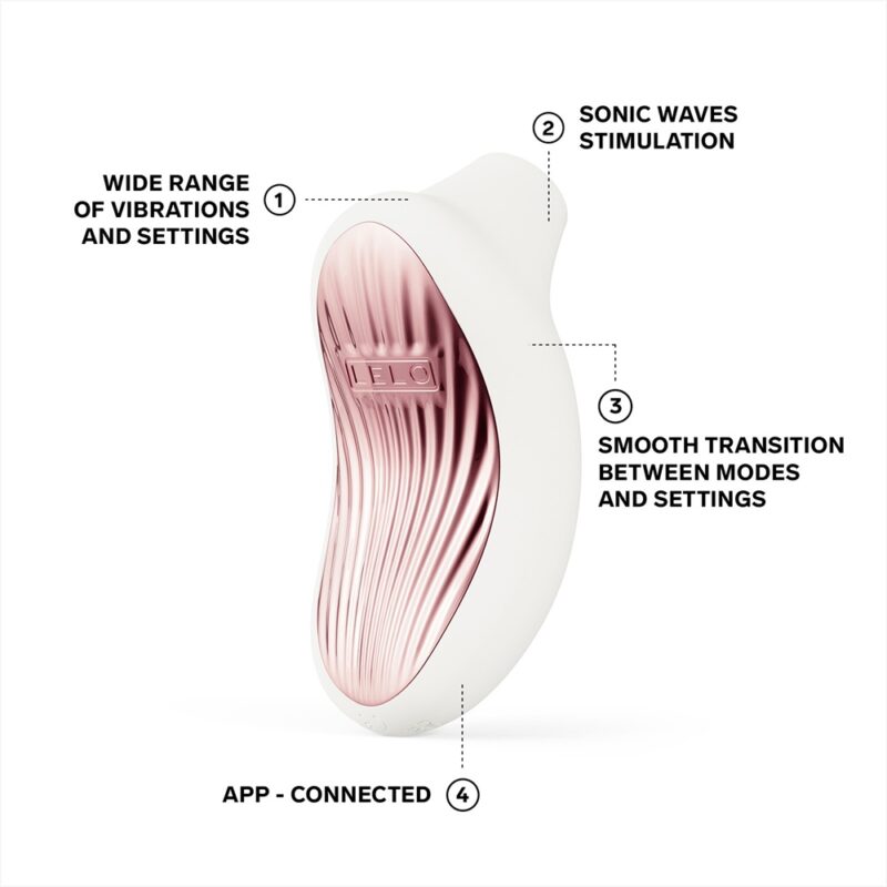LELO Sona 3 Clitoral Massager - Cream