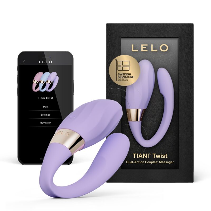 LELO Tiani Twist Couples Massager Lavender