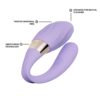 LELO Tiani Twist Couples Massager Lavender