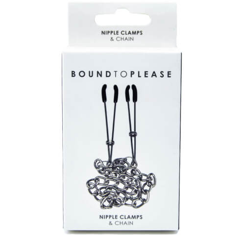 n9381-bound-to-please-nipple-clamps-and-chain-4 Bound to Please Nipple Clamps & Chain