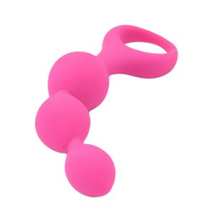ns6551-loving_joy_triple_ripple_anal_beads_pink-2-wr Loving Joy Triple Ripple Anal Beads-Pink