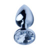 Precious Metals Silver Butt Plug-Small